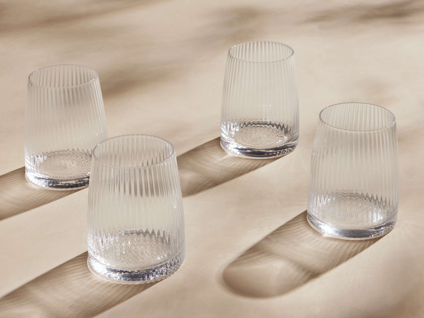 Verres à whisky doubles Ada (lot de 4)