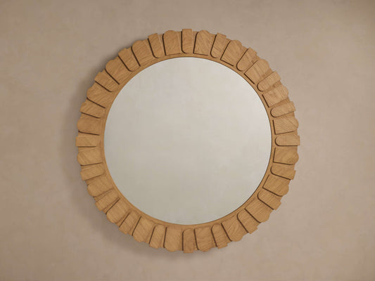 Miroir mural rond Carson