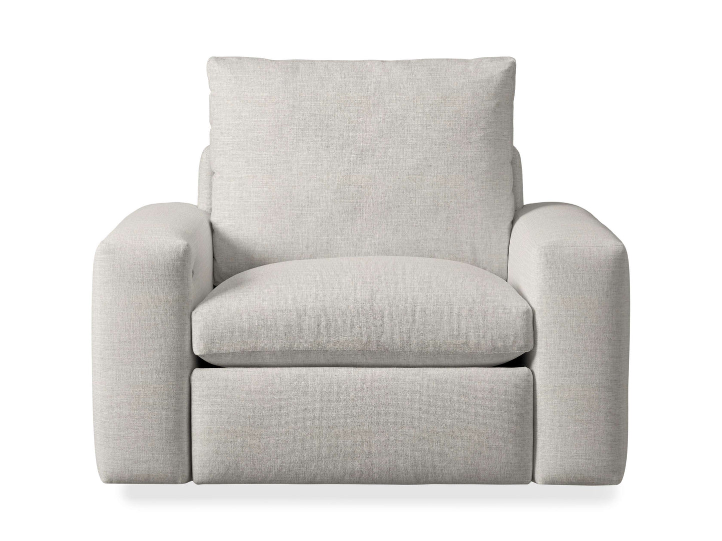 Fauteuil inclinable à accoudoirs larges Kipton